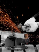 Germany Style Dönerli ProX Çelik Kol 80 Mm Dövme Çelik Sabit Tezgah Mengenesi - 3