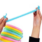 4 ADET DUYUSAL STRES OYUNCAĞI UZAYAN BİLEKLİK 4 PCS COLOURFUL SENSORY FİDGET TOY ANTİ STRESS TOYS thumbnail 7