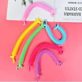 4 ADET DUYUSAL STRES OYUNCAĞI UZAYAN BİLEKLİK 4 PCS COLOURFUL SENSORY FİDGET TOY ANTİ STRESS TOYS thumbnail 8