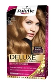 Deluxe 7.65 Altın Parıltılı Toffee Saç Boyası - 1