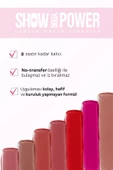 Show Your Power Liquid Matte Lipstick - Likit Mat Ruj 608 - 4
