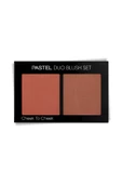 Duo Blush Set Cheek To Cheek - Ikili Allık Seti 20 Warm Honey 2 X 4.3 G - 1
