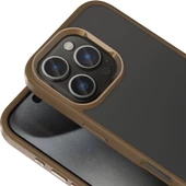 Vendas iPhone 16 Pro Max Kılıf Magsafe Şarj Özellikli Parlak Kamera Çerçeveli Zore Kost Kapak - 4