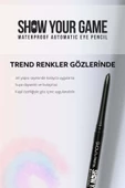 Pastel Show Your Game Waterproof Gel Eye Pencil - Suya Dayanıklı Jel Göz Kalemi 406 - 3