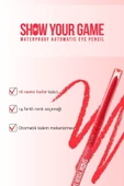 Show Your Game Waterproof Gel Eye Pencil - Jel Göz Kalemi 409 - 3