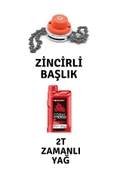 Rapco Zincirli Canavar Başlık ve Petrol Ofisi Maximoto 2T Zamanlı Yağ - 1
