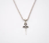 Erkek Gümüş (Silver) Kolye - 1