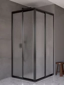 80x80 SİYAH TEKNESİZ DUŞAKABİN ND424 - 1