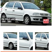 VW POLO 6N2 UYUMLU PARLAK SİYAH BATMAN AYNA KAPAĞI - 1