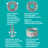 SMARTER AQUA FLAT TEMİZ VE KİRLİ SUYU AYIRMA ÖZELLİĞİ OTOMATİK TEMİZLİK SETİ TABLET MOP PASPAS - 5