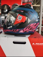 LS2 RAPID 2 XTREET MAT MAVİ-MOR KASK XL - 1