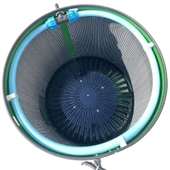Burkon 190LT 75KG Lazerli Sabit Devirli Ceviz Soyma Makinesi - 3
