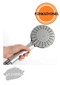 WUVERA Fonksiyonlu Banyo Duş Başlığı Fiskiyesi Telefonu - 1