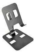 Metal Flexgrip Katlanabilir Tablet Telefon Tutacağı Standı 180°Ayarlanabilir Kauçuk Destekli - 1