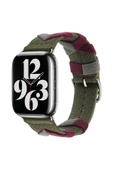Apple Watch 7 41mm Zore KRD-97 Sarmal Örgü Tasarımlı Kordon - 1