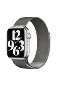 Apple Watch 7 41mm Zore Band-01 Metal Kordon thumbnail 2