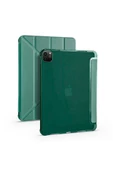 Apple iPad Pro 12.9 2022 M2 UyumluTri Folding Kalem Bölmeli Standlı Kılıf - 1