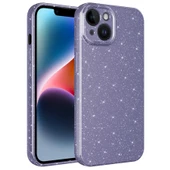 Apple iPhone 13 Kılıf Kamera Korumalı Simli Lüks  Koton Kapak - 3