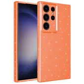 Galaxy S23 Ultra Kılıf Kamera Korumalı Simli Lüks  Koton Kapak - 3