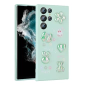 Galaxy S23 Ultra Kılıf Kabartma Figürlü Parlak  Toys Silikon Kapak - 3