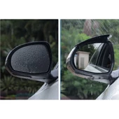 Periboia Araba Ayna Yağmur Koruyucu Siper Karbon Desenli - 1