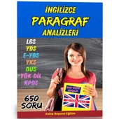 İngilizce PARAGRAF Analizleri (Tüm Dil Sınavları İçin) - 1