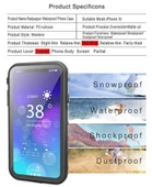 Apple iPhone XR 6.1 Kılıf  1-1 Su Geçirmez Kılıf - 3