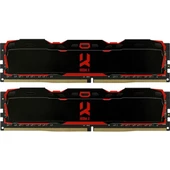 GOODRAM 16GB (2X 8GB) DDR4 3200MHZ DUAL KIT PC RAM IRDM X IR-X3200L16SA16GDC - 1