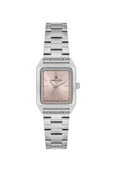 DANIEL KLEIN DKF.2315A PEMBE KADRANLI KÖŞELİ KADIN KOL SAATİ - 1