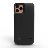 Apple iPhone 11 Pro  Standlı Led Göstergeli Şarjlı Kılıf 5000mAh - 2