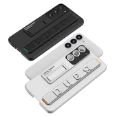 Galaxy S23 Kılıf Standlı El Tutacaklı  Band Kapak - 8