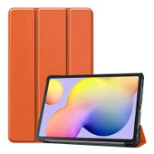 Galaxy Tab S7 FE LTE (T737-T736-T733-T730)  Smart Cover Standlı 1-1 Kılıf - 3
