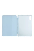 Poco Pad Pro 12.1 inç Xiaomi Uyumlu Kılıf Kalem Bölmeli Akıllı Uyku Modlu Standlı Kılıf - 4