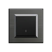 Ovivo Quantum Manyetik Gri Vavien Anahtar + Çerçeve Dahil - 1