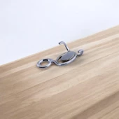 İlknur 5 Adet Portmanto Vestiyer Duvar Askısı Metal Dolap Elbise Askılığı Askılık Krom 5 Adet thumbnail 4