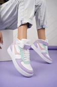 Unisex Rahat Kalıp Ortopedik Taban Boğazlı Sneakers - 5