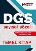 DGS Temel Kitap / Sayısal-Sözel Detaylı Konu Anlatımı - 1