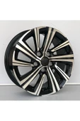 Snc Toyota Uyumlu 7 X 16 Snc-1005 5X114.3 Et40 60.1 Black Machıned Takım - 1