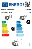 Dunlop 205/50 R17 Tl 93W Xl Sp Sport Lm705 Yaz Lastiği (Üretim Tarihi:2024) - 2