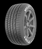 MILESTONE 215/50 R13 TL 84H CARMILE SPORT BEYAZ YAZI OTO YAZ LASTİK 2025 ÜRETİM - 1