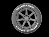 MILESTONE 215/50 R13 TL 84H CARMILE SPORT BEYAZ YAZI OTO YAZ LASTİK 2025 ÜRETİM - 2