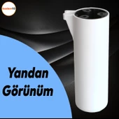 Kapsül Bohem Beyaz 18 cm Mobilya Kanepe Koltuk Baza Yükseltici Yükseltme Ayağı Ayakları 4 Adet thumbnail 3