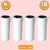 Kapsül Bohem Beyaz 18 cm Mobilya Kanepe Koltuk Baza Yükseltici Yükseltme Ayağı Ayakları 4 Adet thumbnail 1