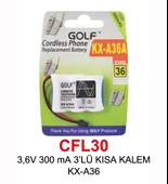 ,6V 300 mA 3’LÜ KISA KALEM KX-A36 PİL - 1