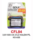 3,6V 600 mA 3’LÜ KALEM PİL KX-A36 - 1