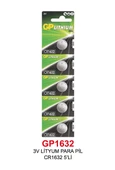 3V LİTYUM PARA PİL CR1632 5’Lİ - 1