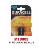 9V PİL DURACELL PLUS - 1