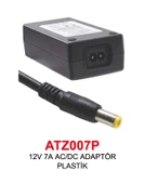 12V 7A AC/DC ADAPTÖR PLASTİK - 1