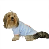 Softie Blue Bunny Kapşonlu Sweat by Kemique Köpek Kazağı thumbnail 6