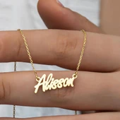 Altın Kaplama 925 Gümüş İsimli Kolye thumbnail 2